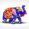 Handcrafted Rajasthani Elephant Statue for Home Decorations Ceramic Elephant Figurines Room Shelf Office Table Living Room Boho Decor Elephants Gifts for Women Good Luck Housewarming Gift